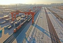 连云港港河南营销中心联合物流控股成功开发 首单国际班列接续项目