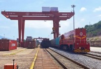 中哈(连云港)物流基地货物运输稳中有升