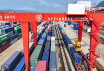 连云港“班列+海运”首次实现整列“重去重回”